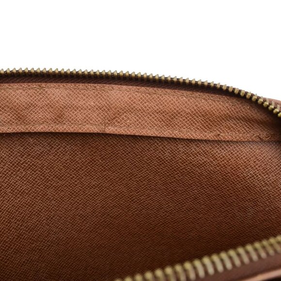 AUTHENTICITY GUARANTEED LOUIS VUITTON Orsay Clutch Hand Bag Monogram Leather - Picture 11 of 16